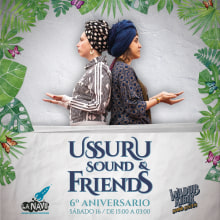 Cartelería Ussuru & Friends. Advertising, Photograph, and Graphic Design project by Fando Creative - 03.20.2019