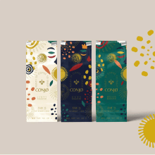CONJØ · PLENTY OF COFFEE TO ENJOY. Design, Br, ing, Identit, and Packaging project by twineich - 03.21.2019