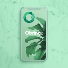 Obringe (branding design) Ein Projekt aus dem Bereich Br, ing und Identität, Grafikdesign und Logodesign von Patt Vielma - 22.03.2019