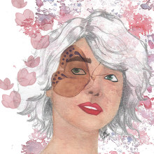 Retrato con Acuarela. Un proyecto de Ilustración de retrato de Andrea Anguiano Angeles - 22.03.2019