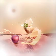 casafan fresa con sabor de manzana. Un proyecto de Publicidad de Abdel Ali Casafan - 23.03.2019