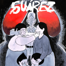 Nueva portada para Suárez. Ilustração tradicional, e Comic projeto de Mariano Diaz Prieto - 25.03.2019