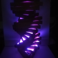 Lámpara RB. Un proyecto de Artesanía, Diseño, creación de muebles					, Diseño de iluminación y Escultura de Rodrigo Cámara - 25.03.2019