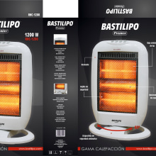 Diseño del nuevo packaging de Bastilipo Premier. Un proyecto de Diseño industrial y Packaging de ENRIQUE LOBATO GIL - 26.03.2019