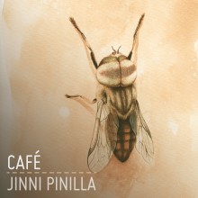 Acuarela sobre Café: Insectos. Un proyecto de Ilustración tradicional, Dibujo, Pintura a la acuarela y Dibujo realista de Jenny Pinilla - 12.02.2019