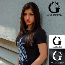 Garces Moda. Design de logotipo projeto de José Vilardy - 01.04.2019