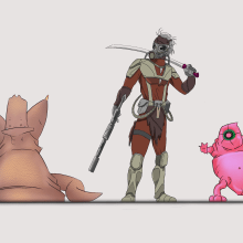 Mi Proyecto del curso: Introducción al diseño de personajes para animación y videojuegos. Un proyecto de Animación, Diseño de juegos y Concept Art de Salvador Sevillano - 02.04.2019
