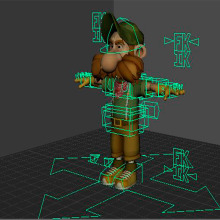 Mi Proyecto del curso: Introducción al rigging para animación. Un proyecto de 3D, Rigging y Animación 3D de Oriol González Quesada - 03.04.2019
