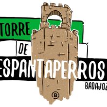 Torre de Espantaperros. Un proyecto de Ilustración tradicional, Diseño gráfico e Ilustración digital de Pablo Fernandez Diez - 03.04.2019