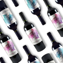 Desenlace wines. Un proyecto de Br, ing e Identidad y Diseño gráfico de Mariel Vignoni Debandi - 12.01.2019