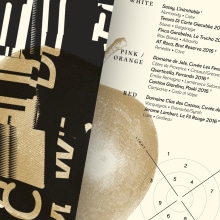 Spring menus 2019 for Behind This Wall. Direção de arte, Design gráfico, e Tipografia projeto de David Matos - 07.04.2019