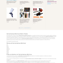 Herramientas Eléctricas Baratas. Web Design project by Jose Luis Torres Arevalo - 04.09.2019