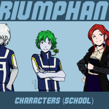 Triumphant- characters. Un proyecto de Diseño de personajes y Concept Art de Andrea Reche Peris - 11.04.2019