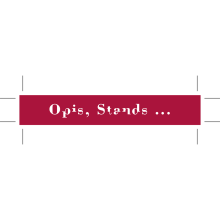 Opis, Stands, Vía Pública. Un proyecto de Diseño gráfico de Ana Bel García - 12.04.2019