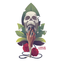Skull Collection .02. Ilustração digital projeto de Tanit Castán - 15.04.2019