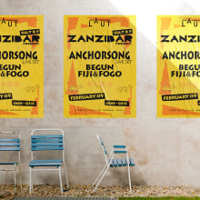Cult Of Zanzibar. Un proyecto de Diseño gráfico y Diseño de carteles de Jordi Gutiérrez Salvador - 05.01.2019