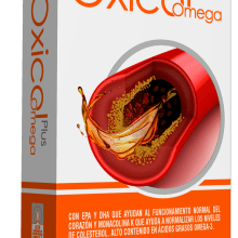 OXICOL PLUS OMEGA  DISEÑO PACKAGING. Packaging projeto de Abel Macineiras - 21.04.2019
