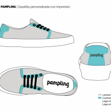 Producto: Zapatillas Pampling. Un proyecto de Diseño de producto y Fotografía de producto de Irene Sobreviela - 20.04.2016