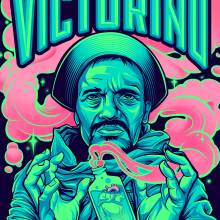 VICTORINO. Un projet de Illustration, Illustration vectorielle et Illustration de portrait de Juan Villamil - 22.04.2019
