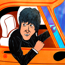 Drive my car. Un proyecto de Dibujo a lápiz e Ilustración digital de Pedro Luis Guerra Hernàndez - 23.04.2019
