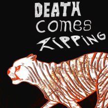 Death comes ripping. Un proyecto de Lettering, Dibujo a lápiz e Ilustración digital de Pedro Luis Guerra Hernàndez - 23.04.2019