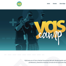 YQS Camp. Un proyecto de UX / UI y Diseño Web de Pablo Núñez Argudo - 07.02.2019