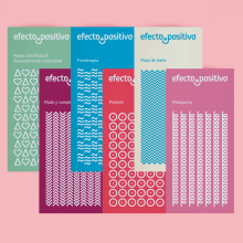 Efecto Positivo. Art Direction, Br, ing, Identit, and Graphic Design project by Jimi Macías - 05.31.2013