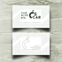 Carnicería Óscar. Br, ing, Identit, and Logo Design project by Raul Marcos Giménez Robres - 04.30.2019