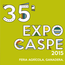 Expo Caspe 2015. Un proyecto de Diseño, Br, ing e Identidad, Diseño gráfico y Diseño de carteles de Raul Marcos Giménez Robres - 01.05.2019
