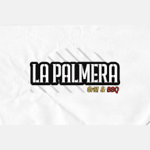 Rebrand La Palmera grill. Un proyecto de Br, ing e Identidad, Diseño gráfico y Diseño de logotipos de Crow - 01.05.2019