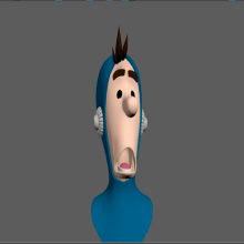 Mi Proyecto del curso: Rigging: articulación facial de un personaje 3D. Un proyecto de 3D, Rigging y Animación 3D de Oriol González Quesada - 02.05.2019