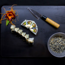 Sushi is the new black. Cooking project by rubenmavarezb - 04.20.2019