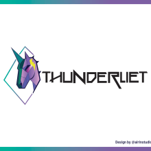 Diseño Logo Thunderliet. Un proyecto de Diseño gráfico, Tipografía, Ilustración vectorial y Diseño de logotipos de Airin Vacnar - 03.12.2018