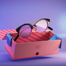 Sunglasses Designs. Un projet de 3D, Conception de produits , et Modélisation 3D de Santiago Moriv - 30.03.2018