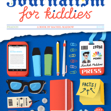 Journalist for Kiddies - Portada . Traditional illustration project by luiscaballero_xyz - 05.14.2019