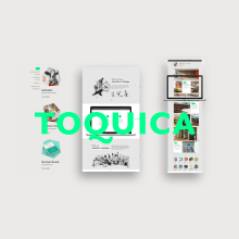 TOQUICA — Diseño Web. UX / UI, and Web Design project by Nathaly Cuervo Rodríguez - 05.16.2019