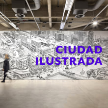 Viveka — Ciudad Ilustrada. Design, Traditional illustration, Interior Design, Pencil Drawing, and Decoration project by Nathaly Cuervo Rodríguez - 05.16.2019