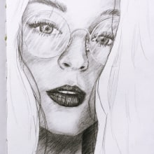 Faces sketches. Artes plásticas, Desenho a lápis, Desenho, Desenho de retrato, Desenho realista, e Desenho artístico projeto de Andrea Bäbler - 17.05.2019