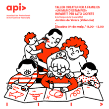 APIV - 54 Fira del Llibre Apiv Ein Projekt aus dem Bereich Traditionelle Illustration, Werbung, Animation und Marketing von edmonestudio - 27.04.2019