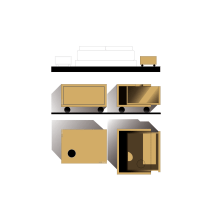 BOX. Design e fabricação de móveis projeto de Fabián Montenegro - 21.05.2019