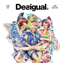 Desigual Living Collection 2018. Interior Design, Printing, and Textile Illustration project by Pablo Salvaje - 04.11.2018