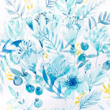 Acuarelas. Un proyecto de Ilustración tradicional, Diseño gráfico, Pattern Design, Pintura a la acuarela e Ilustración textil de Ana Blooms - 23.05.2019