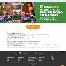 Gananabet.mx. Web Design project by Violeta Farías - 05.24.2019