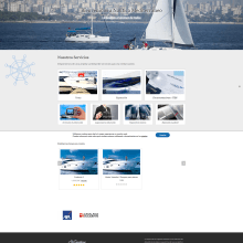 Renovación Web Nautica Mediterraneo. Un projet de Webdesign de Pepe Belmonte - 01.05.2019