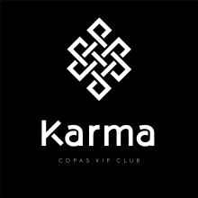 KARMA copas Vip Club. Un proyecto de Br e ing e Identidad de José Avero - 27.05.2019