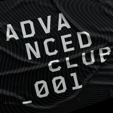 ADVANCED CLUB. Art Direction, Graphic Design, Poster Design, and Logo Design project by Pablo Out - 05.27.2019