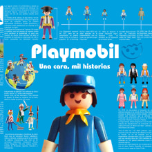 Infografía Playmobil. Un proyecto de Infografía de Carmen Caballero- Bonald Ruiz - 28.05.2018