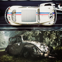 Herbie está soñando Parte 2. Film, Video, TV, 3D, Automotive Design, Set Design, 3D Animation, and Concept Art project by Ro Bot - 05.29.2019