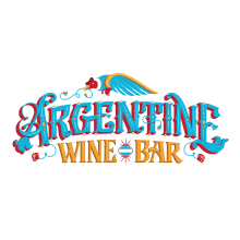 Argentine Wine Bar. Ilustração tradicional, Design gráfico, e Lettering projeto de Manuele Mancini estudio - 31.05.2019