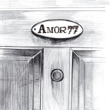  Amor 77. Ilustração tradicional, e Design editorial projeto de Carmen Vázquez - 05.06.2019